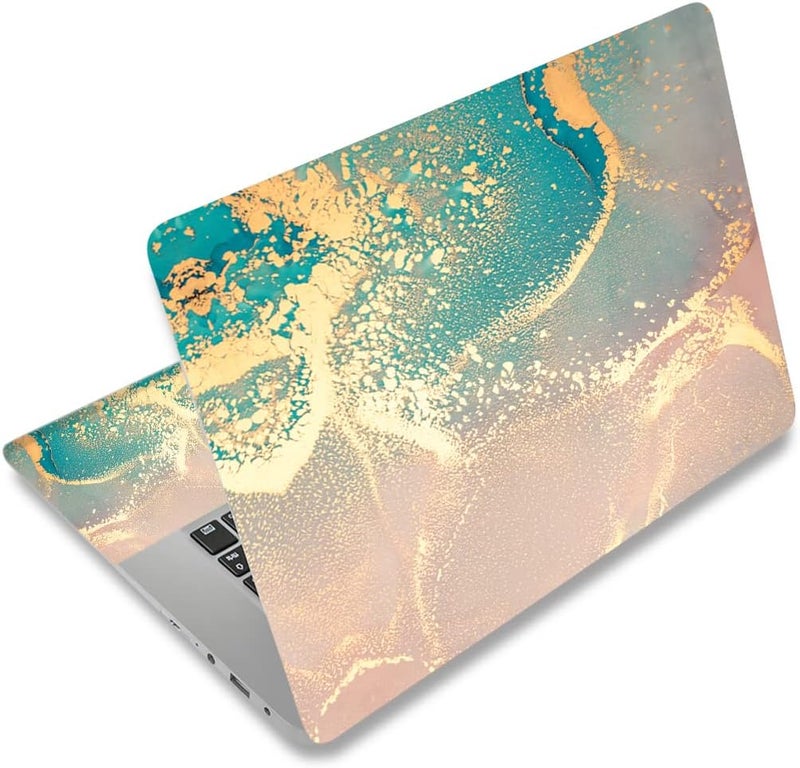12.1 13 13.3 14 15 15.4 15.6 Inches Personalized Laptop Skin Sticker Decal Universal Netbook Skin Sticker Reusable Notebook PC Art Decal Protector Cover Case (Beach)